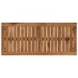 Preview: Gartenbank 80,5 x 35 x 45 cm Massivholz Akazie Rechtwinklig