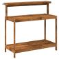 Preview: Outdoor Umtopfbank 111,5 x 48,5 x 107 cm Massivholz Akazie