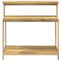Preview: Outdoor Umtopfbank 111,5 x 48,5 x 107 cm Massivholz Akazie Weiß
