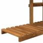 Preview: Pflanzenständer Natur 93 x 25 x 114,5 cm Massivholz Akazie