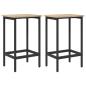 Preview: Barhocker 2 Stk. Sonoma-Eiche 40 x 32 x 74 cm Holzwerkstoff