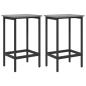 Preview: Barhocker 2 Stk. Sonoma-Grau 40 x 32 x 64 cm Holzwerkstoff