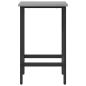 Preview: Barhocker 2 Stk. Sonoma-Grau 40 x 32 x 64 cm Holzwerkstoff