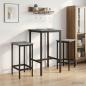 Preview: ARDEBO.de - Barhocker 2 stk. Sonoma-Grau 40 x 32 x 74 cm Holzwerkstoff