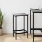 Preview: ARDEBO.de - Barhocker Grau Sonoma 40 x 32 x 74 cm Holzwerkstoff