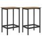 Preview: Barhocker 2 Stk. Artisan-Eiche 40 x 32 x 64 cm Holzwerkstoff