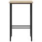 Preview: Barhocker Sonoma-Eiche 40 x 32 x 74 cm Holzwerkstoff
