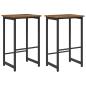 Preview: Barhocker 2 Stk. Altholz 40 x 32 x 64 cm Holzwerkstoff