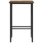 Preview: Barhocker 2 Stk. Raucheiche 40 x 32 x 74 cm Holzwerkstoff
