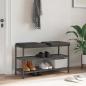 Preview: ARDEBO.de - Bankkissen 2 stk. Kunstleder Schwarz Tiefe 35 cm