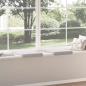 Preview: Bankkissen 2 stk. Sherpa-Stoff Hellgrau Tiefe 35 cm