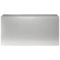 Preview: Garten-Pflanzgefäß Silber 120 x 40 x 60 cm Edelstahl