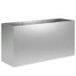 Preview: Garten-Pflanzgefäß Silber 120 x 40 x 60 cm Verzinkter Stahl
