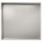 Preview: Garten-Pflanzgefäß Silber 50 x 50 x 49 cm Edelstahl