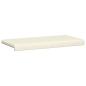 Preview: Bankkissen Cord Creme Tiefe 35 cm