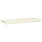 Preview: Bankkissen Cord Creme Tiefe 35 cm