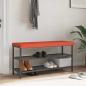 Preview: ARDEBO.de - Bankkissen Cord Rot-Orange Tiefe 35 cm