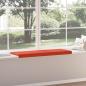 Preview: Bankkissen Cord Rot-Orange Tiefe 35 cm
