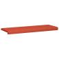 Preview: Bankkissen Cord Rot-Orange Tiefe 35 cm