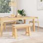 Preview: Bankkissen Mikrofaser Beige Tiefe 35 cm