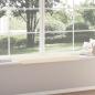 Preview: Bankkissen Strukturiertes Samt Creme Tiefe 35 cm