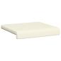 Preview: Bankkissen 2 stk. Cord Creme Tiefe 35 cm