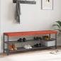 Preview: ARDEBO.de - Bankkissen 4 stk. Cord Rot-Orange Tiefe 35 cm