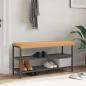 Preview: ARDEBO.de - Bankkissen Sherpa-Stoff Beige Tiefe 35 cm
