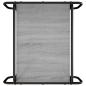 Preview: Couchtisch Grau Sonoma 50 x 50 x 51 cm Holzwerkstoff