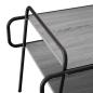 Preview: Couchtisch Grau Sonoma 50 x 50 x 51 cm Holzwerkstoff