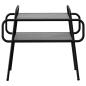 Preview: Couchtisch Grau Sonoma 60 x 30 x 51 cm Holzwerkstoff