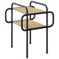 Preview: Couchtisch Sonoma-Eiche 40 x 40 x 51 cm Holzwerkstoff