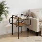 Preview: ARDEBO.de - Couchtisch Artisan-Eiche 40 x 40 x 51 cm Holzwerkstoff