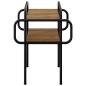 Preview: Couchtisch Artisan-Eiche 40 x 40 x 51 cm Holzwerkstoff