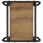 Preview: Couchtisch Artisan-Eiche 40 x 40 x 51 cm Holzwerkstoff