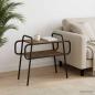 Preview: ARDEBO.de - Couchtisch Artisan-Eiche 60 x 30 x 51 cm Holzwerkstoff