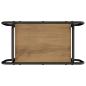 Preview: Couchtisch Artisan-Eiche 60 x 30 x 51 cm Holzwerkstoff