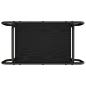 Preview: Couchtisch Schwarze Eiche 60 x 30 x 51 cm Holzwerkstoff