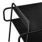 Preview: Couchtisch Schwarze Eiche 60 x 30 x 51 cm Holzwerkstoff
