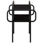 Preview: Couchtisch Schwarze Eiche 40 x 40 x 51 cm Holzwerkstoff