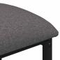 Preview: Barhocker 2 Stk. Hellgrau 40 x 32 x 74 cm Holzwerkstoff