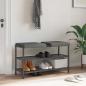 Preview: ARDEBO.de - Bankkissen 2 stk. Mikrofaser Dunkelgrau Tiefe 35 cm