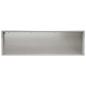 Preview: Garten-Pflanzgefäß 2 stk. Silber 100 x 30 x 30 cm Edelstahl