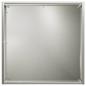 Preview: Garten-Pflanzgefäß Silber 45 x 45 x 45 cm Edelstahl