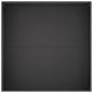 Preview: Garten-Pflanzgefäß 2 stk. Schwarz 80 x 80 x 40 cm