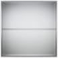 Preview: Garten-Pflanzgefäß 2 stk. Silber 100 x 100 x 40 cm