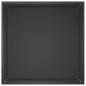 Preview: Garten-Pflanzgefäß 2 stk. Schwarz 40 x 40 x 75 cm