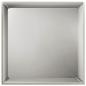 Preview: Garten-Pflanzgefäß 2 stk. Silber 40 x 40 x 75 cm Edelstahl