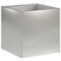 Preview: Garten-Pflanzgefäß 2 stk. Silber 45 x 45 x 45 cm Edelstahl