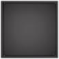 Preview: Garten-Pflanzgefäß 2 stk. Schwarz 45 x 45 x 45 cm